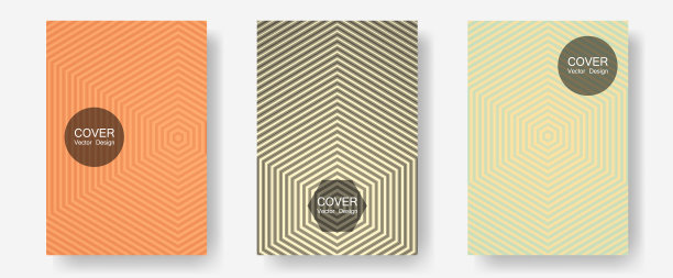 半色调平面图案抽象集图片下载