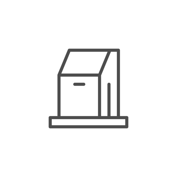 信用卡终端线条轮廓图标图片下载