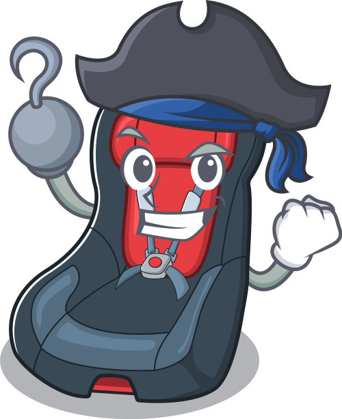 酷和有趣的酒吧座位卡通风格图片下载