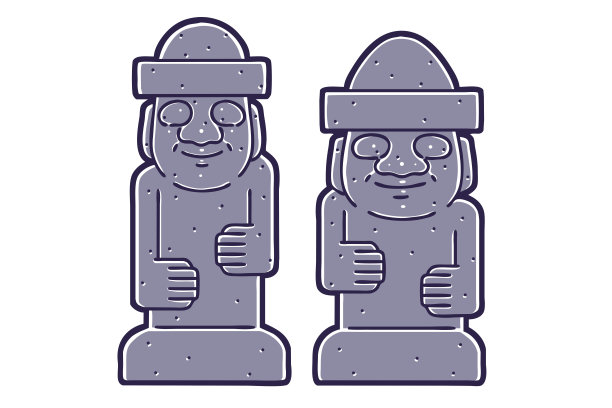 矢量插图集多尔哈罗伊邦。图片下载