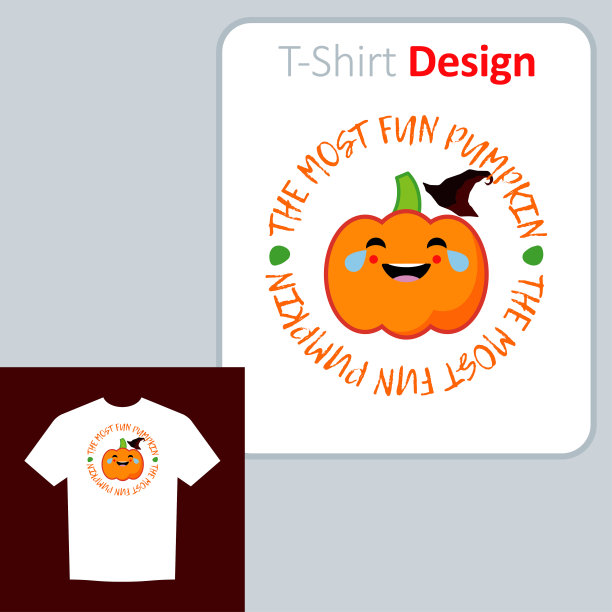 万圣节用南瓜画画。图片下载