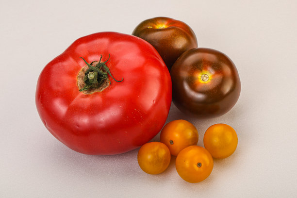 混合番茄-红色，黄色和蕃茄图片下载