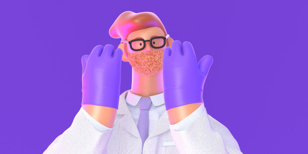 3D卡通人物医生图片下载