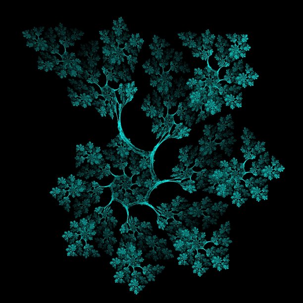 了不起的数字艺术绘画系列。背景由分形色彩纹理组成，适合于想象力、创意和设计的项目中使用。3 d分形呈现图片下载