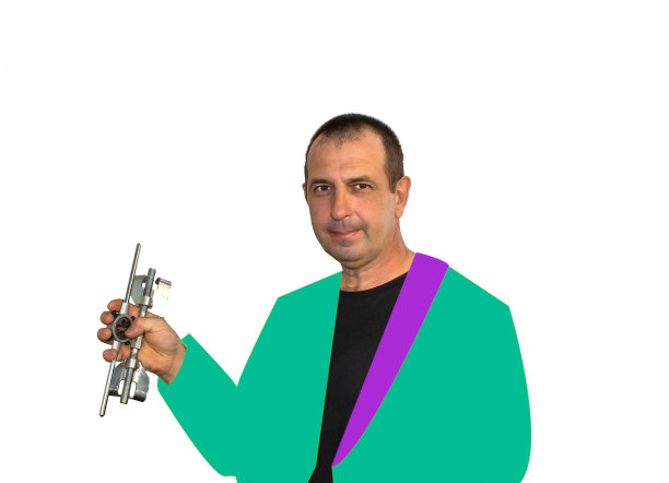 时尚风格的照片与元素的一个人的绘图工具图片下载