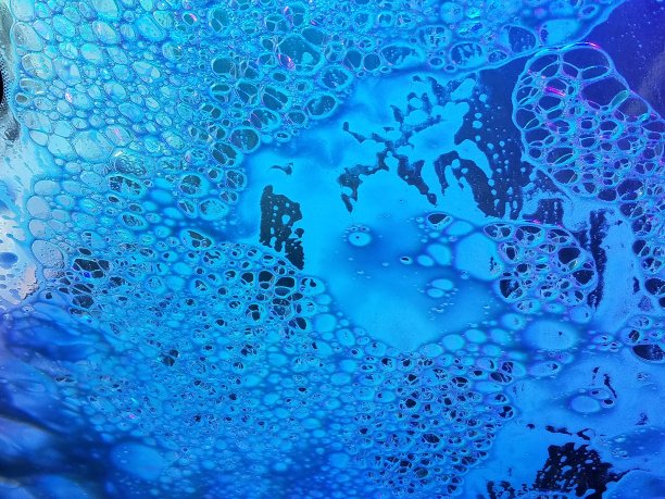 蓝色的肥皂图片下载