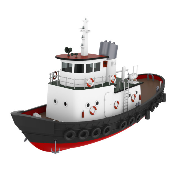 拖船孤立图片下载