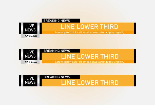 流媒体视频新闻标志。这里是体育新闻。图片下载