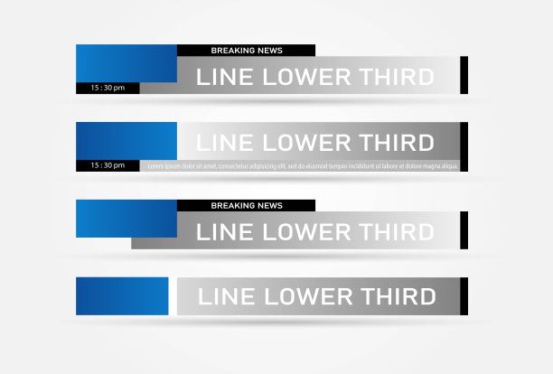 流媒体视频新闻标志。这里是体育新闻。图片下载