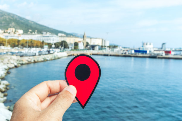 在法国科西嘉的巴斯蒂亚，红色记号笔图片下载