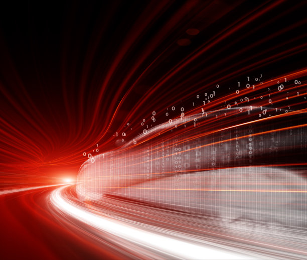 跑车在城市高速公路上超速行驶图片下载