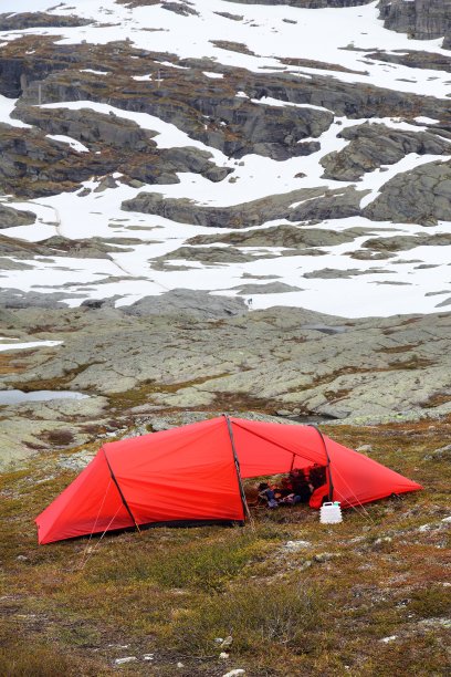 露营在挪威图片下载