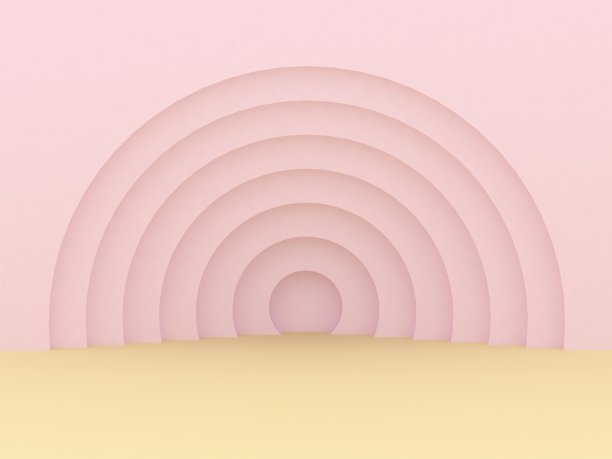 抽象的粉色/黄色组成图片下载