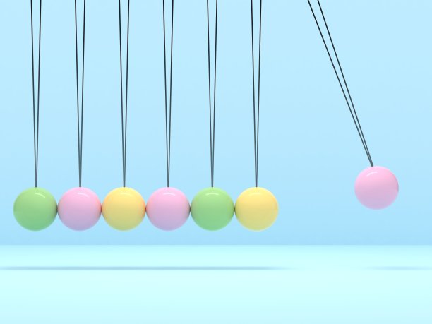 平衡球牛顿的摇篮图片下载