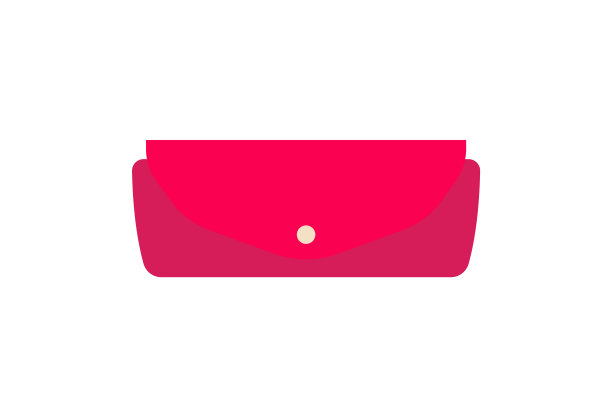 小女性皮革钱包方便扣图片下载