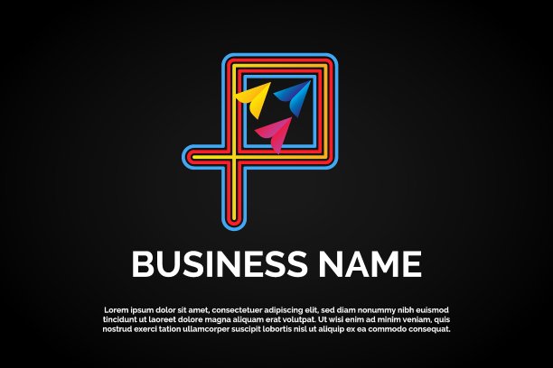 标志模板字母O为货运公司图片下载