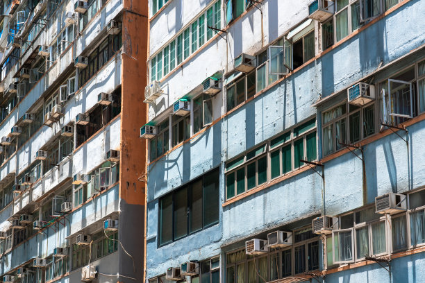 香港的公寓大楼图片下载