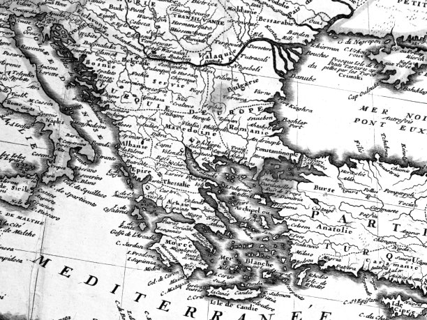 希腊古世界地图图片下载