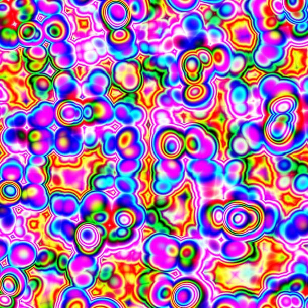 疯狂多彩的抽象插画有趣的背景图片下载