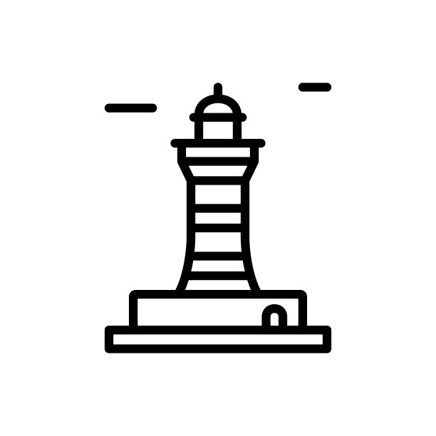 导航灯塔图标（适用于网页和APP的UI/UX）图片下载