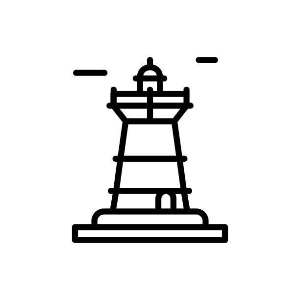 导航灯塔图标（适用于网页和APP的UI/UX）图片下载