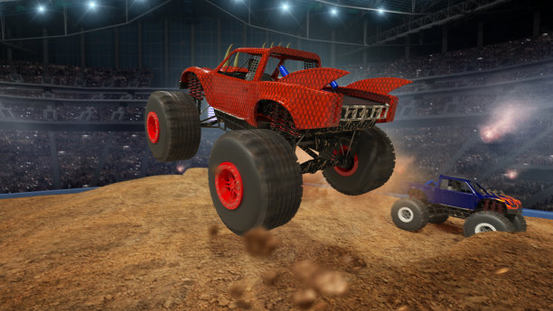 怪物卡车。图片下载