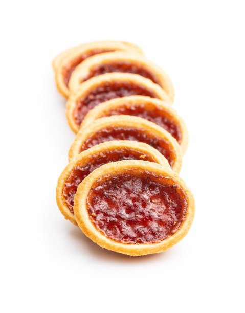 草莓果酱甜饼干图片下载