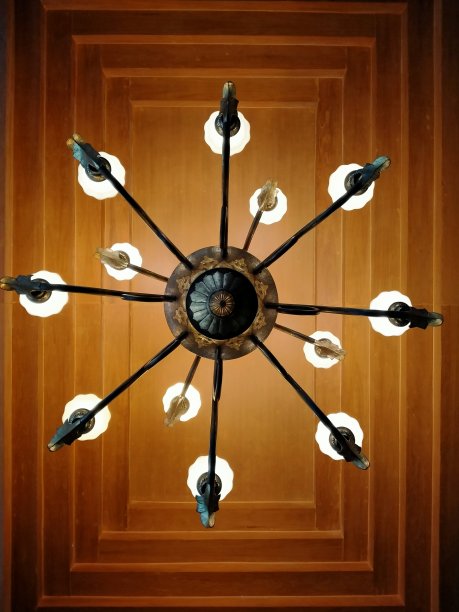 客厅吊灯图片下载