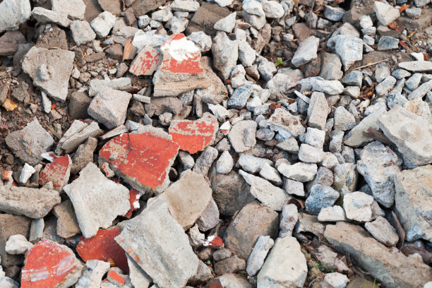 建筑垃圾背景照片图片下载