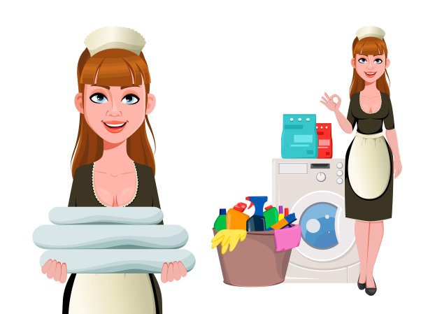 女佣，清洁工，清洁工图片下载