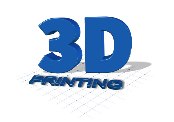 3d打印文本网格隔离蓝色塑料- 3d渲染图片下载