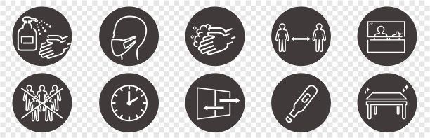 冠状病毒载体图标示意图图片下载