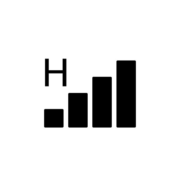 说明信号栏图标矢量图形图片下载