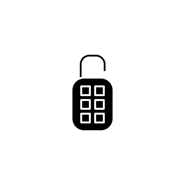 挂锁图标矢量图图片下载