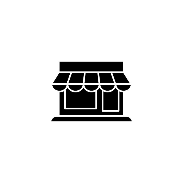 商店图标矢量图形插画图片下载