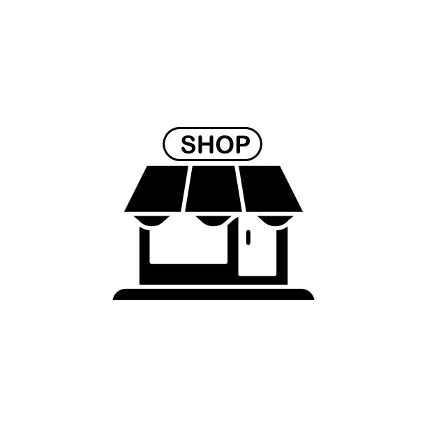商店图标矢量图形插画图片下载