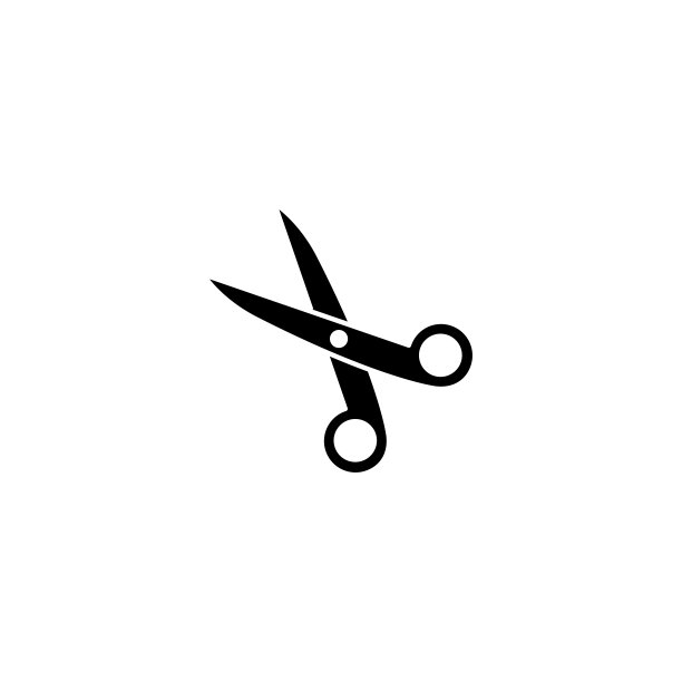 插图矢量图形的剪刀图标图片下载
