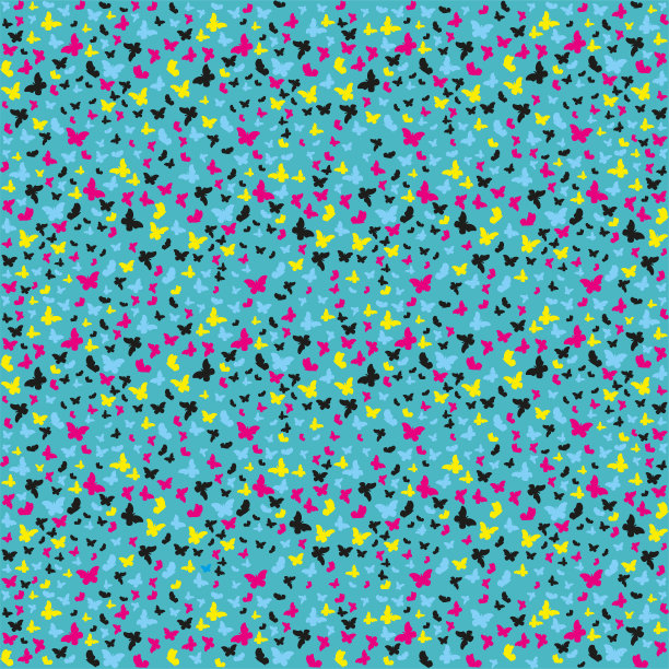 白色背景下五彩纸屑的全帧拍摄图片下载