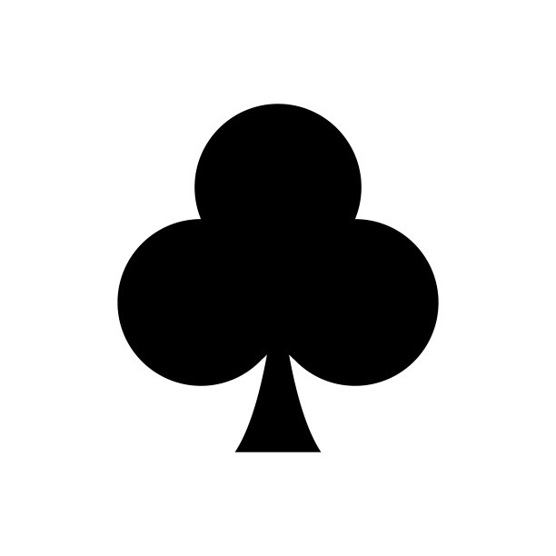 扑克牌图标矢量设计模板图片下载