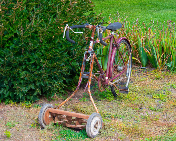 脚踏式动力割草机图片下载