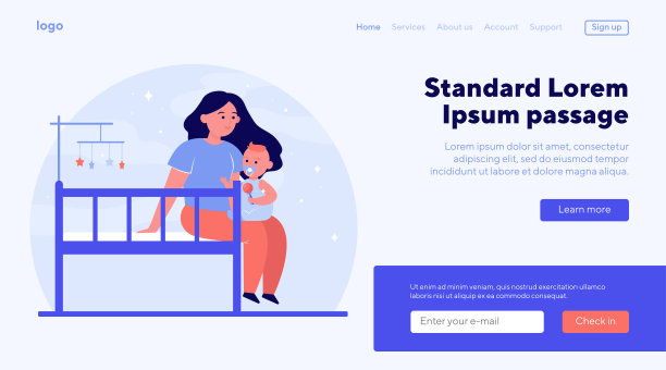 新妈妈抱着安抚宝宝图片下载