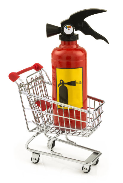 灭火器在购物车里图片下载