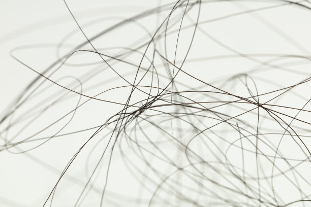 黑色的头发特写图片下载