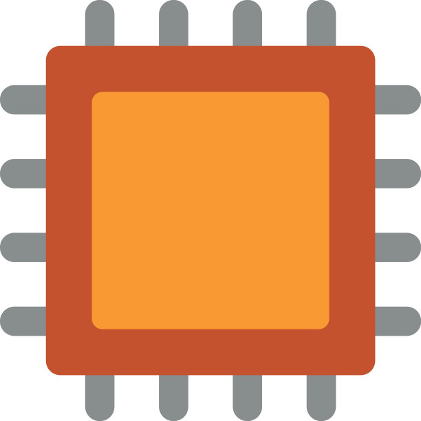 孤立主板平面风格图标设计图片下载