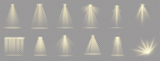 聚光灯下光的效果。图片下载