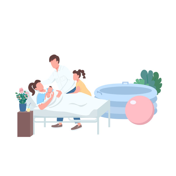 子交付平色向量无面字符图片下载