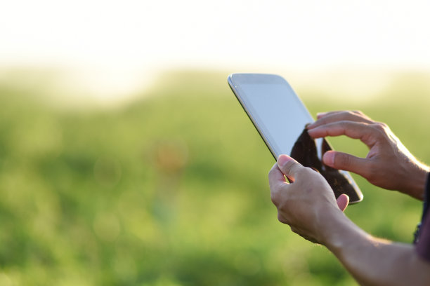 法默在使用数字平板电脑图片下载