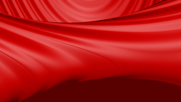 红色背景的3D插图，移动槽线的特殊纹理。抽象的和白色的图片下载