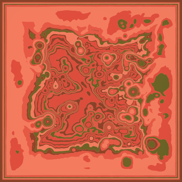 抽象彩色分形图案背景。装饰性数字艺术3d渲染图片下载