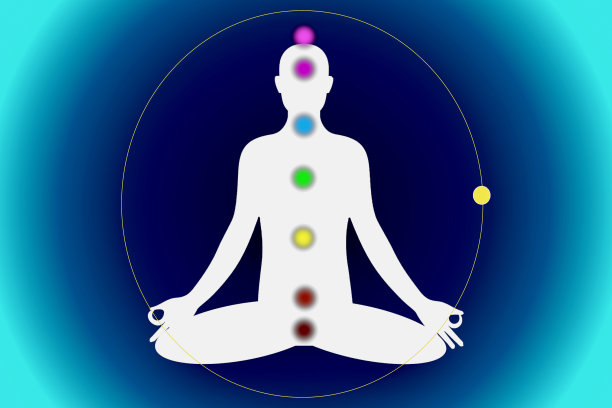 瑜伽和脉轮图片下载